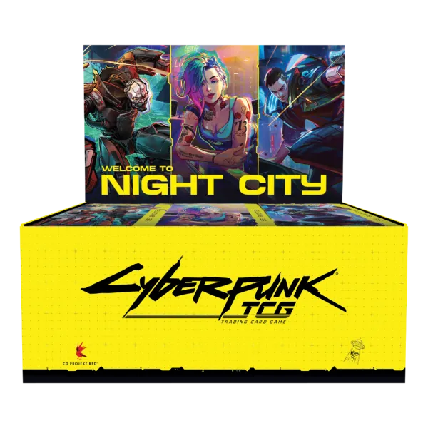 Cyberpunk TCG - Display - Welcome To Night City EN