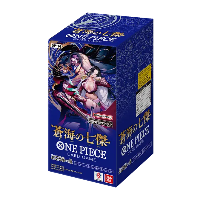 One Piece - The Azure Sea's Seven Booster Box OP-14 - Display - Japanese