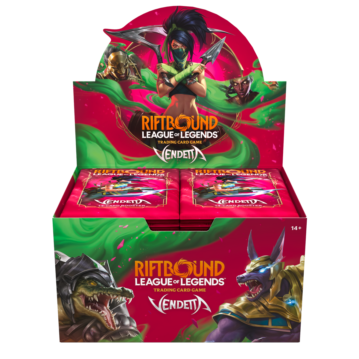 Riftbound: League Of Legends - Set 4: Vendetta - Display de 24 boosters - Anglais