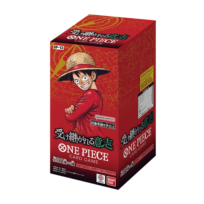 One Piece - Carrying on his Will Booster Box OP-13 - Display - Japanese