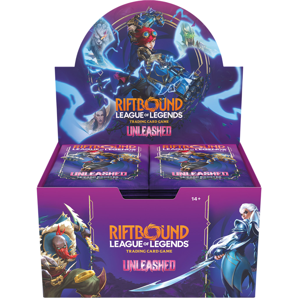 Riftbound: League Of Legends - Set 3: Unleashed - Display de 24 boosters - Anglais