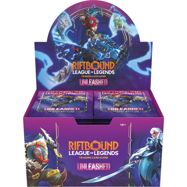 Riftbound: League Of Legends - Set 3: Unleashed - Display de 24 boosters - Anglais