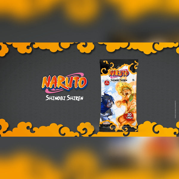 Naruto Mythos TCG – Display - SET 2 SHINOBI SHIREN, 1st edition Flowpack EN