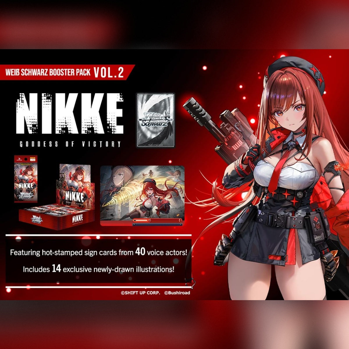 Weiss Schwarz - Display - GODDESS OF VICTORY: NIKKE Vol.2 English